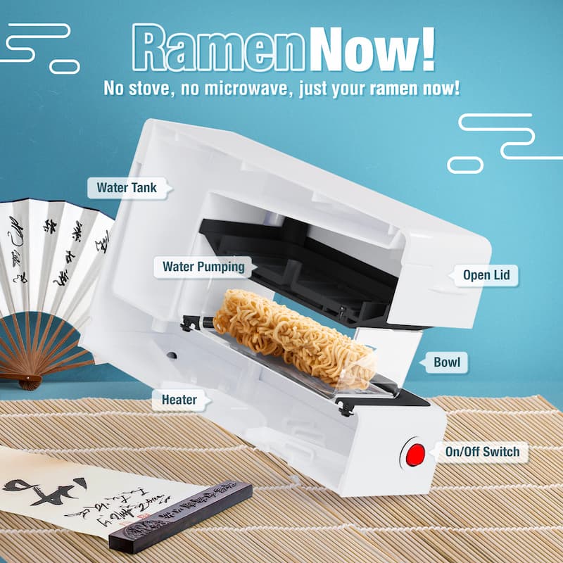 Ramen Now! No stove, no microwave, just your ramen now!